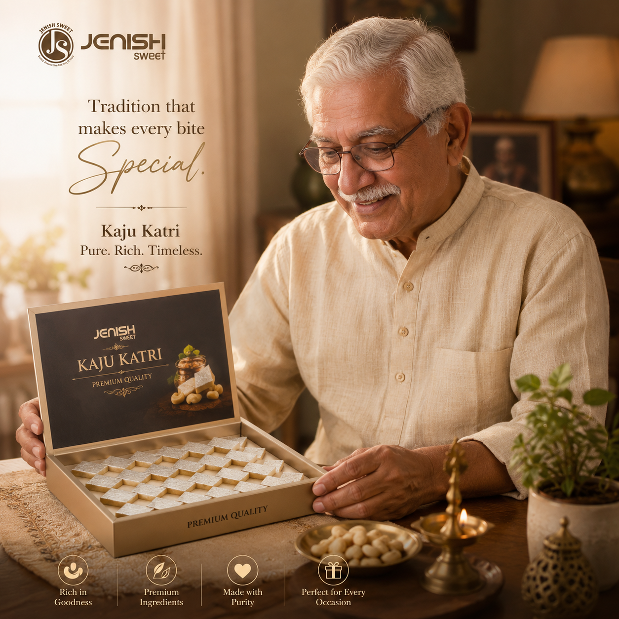 Kaju Katri – A Timeless Sweet Loved Across Generations