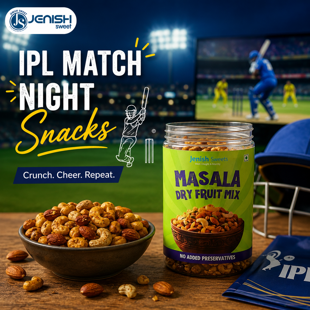 IPL Match Night Snacks – The Perfect Crunch for Every Cricket Fan