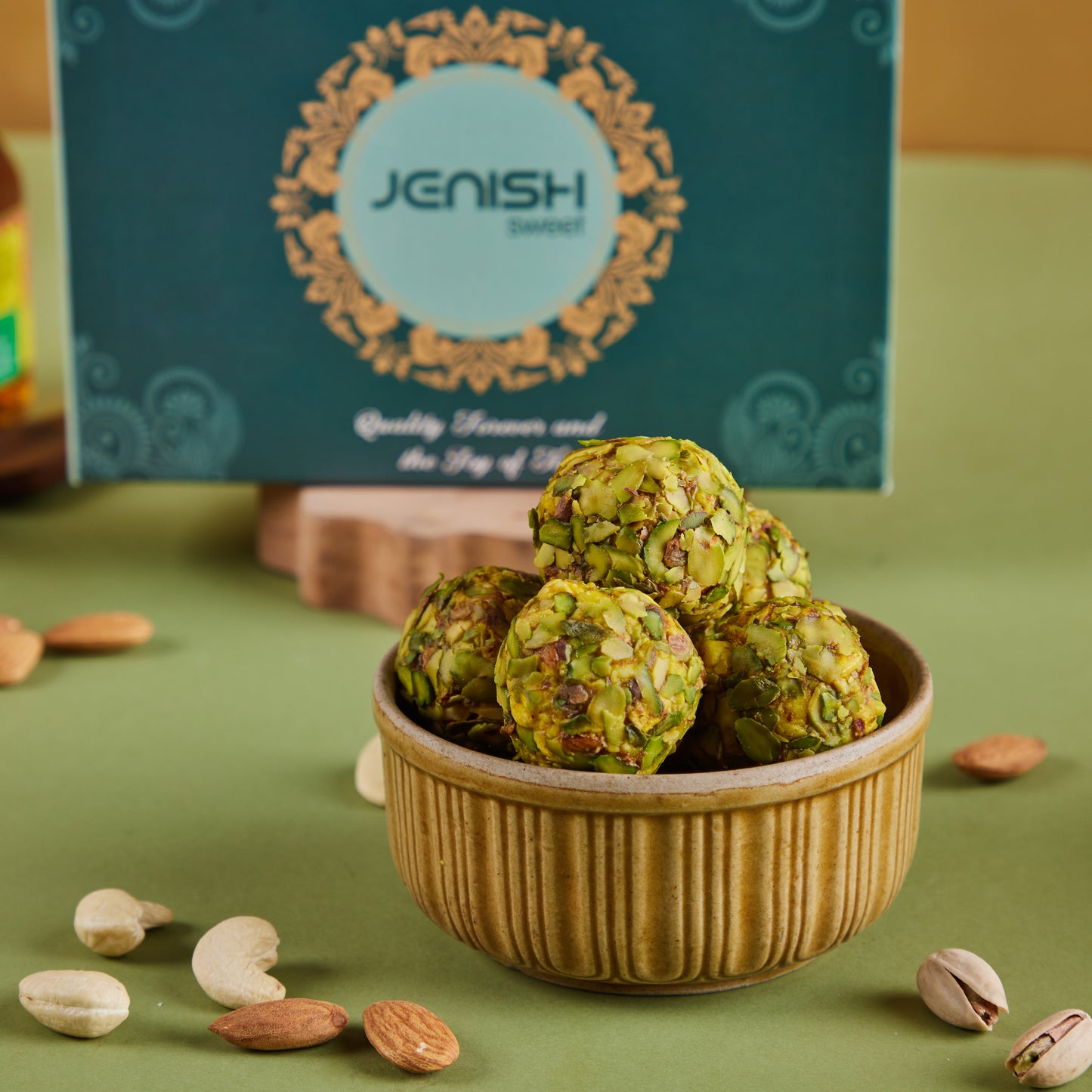 DRYFRUIT PISTA LADDU