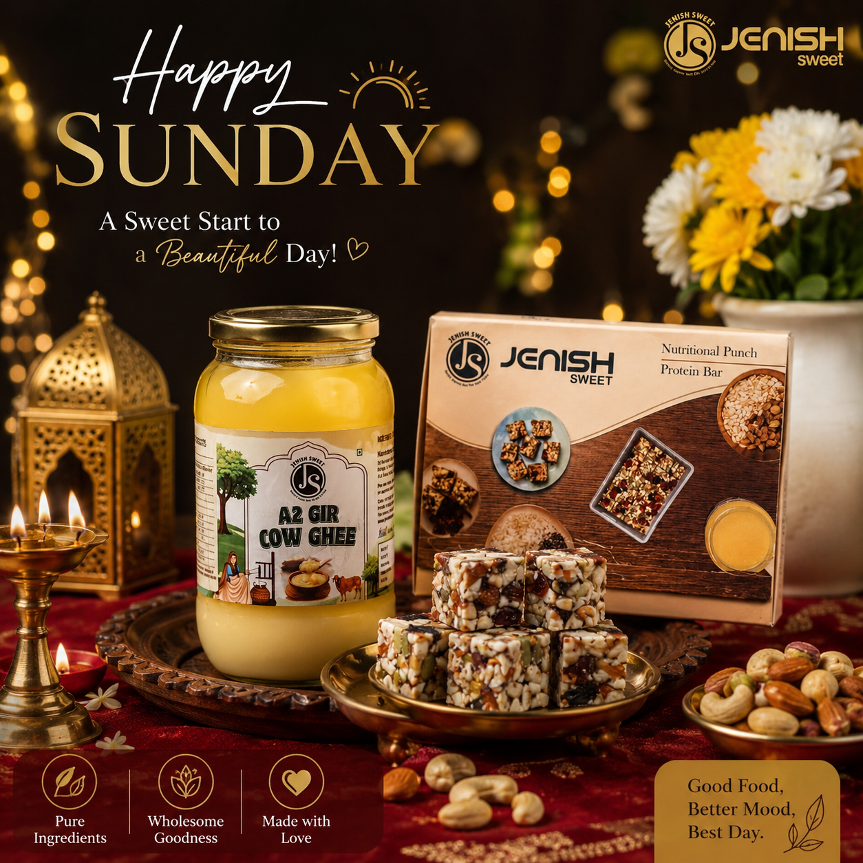 Happy Sunday with Healthy Sweetness – Start Your Day the Delicious Way
