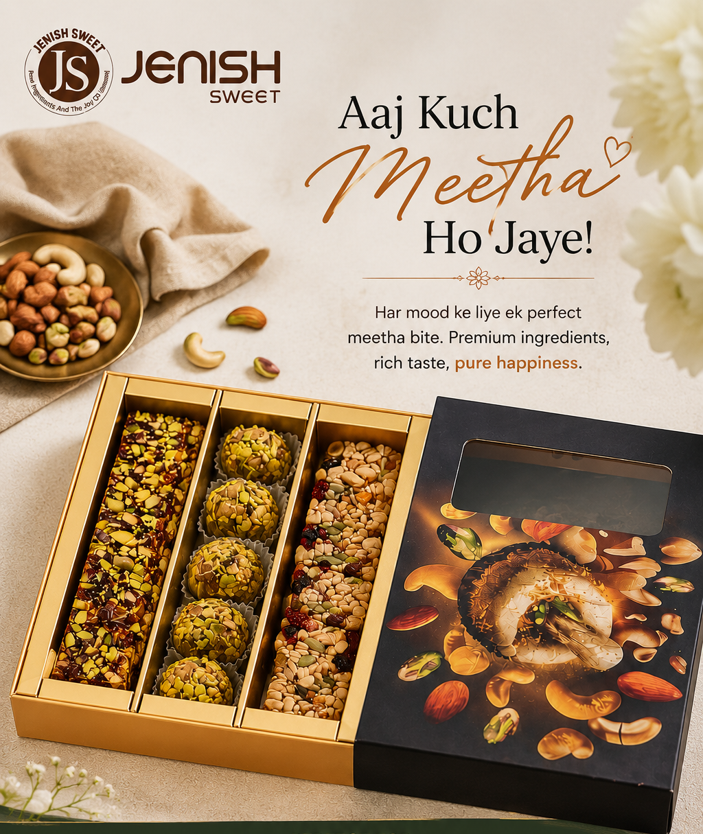 Best Premium Sweets for Every Celebration – Taste the Richness of Jenish Sweet