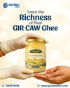 Taste the Richness of Real Gir A2 Cow Ghee – A Tradition of Purity by Jenish Sweet