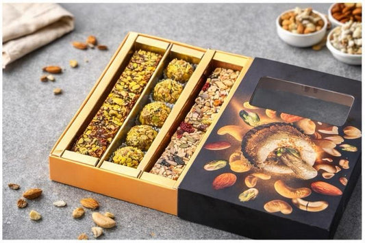 MIX SWEET  ( Dry Fruit Punch Dates, Dry Fruit PISTA LADDU, and Nutritional Punch)